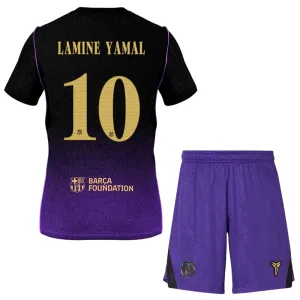 Dječji FC Barcelona Lamine Yamal 10 Gostujući Dres i šorc 2026/27