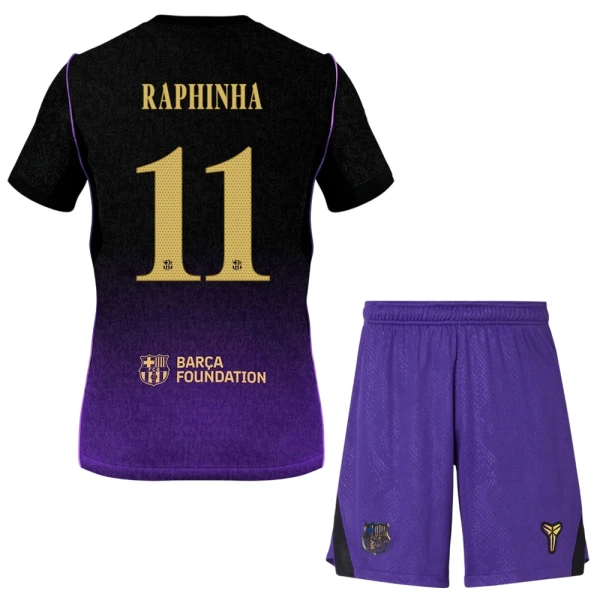 Dječji FC Barcelona Raphinha 11 Gostujući Dres i šorc 2026/27 Dječji FC Barcelona Raphinha 11 Gostujući Dres i šorc 2026/27