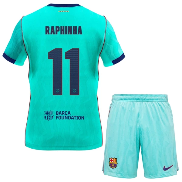 Dječji FC Barcelona Raphinha 11 Treći Dres i šorc 2026/27 Dječji FC Barcelona Raphinha 11 Treći Dres i šorc 2026/27