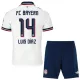 Dječji FC Bayern München Luis Díaz 14 Gostujući Dres i šorc 2026/27 Dječji FC Bayern München Luis Díaz 14 Gostujući Dres i šorc 2026/27