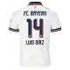 Dječji FC Bayern München Luis Díaz 14 Gostujući Dres i šorc 2026/27