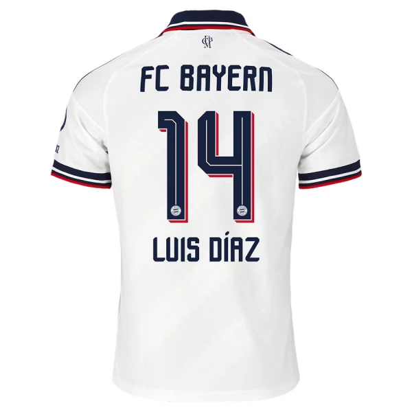 FC Bayern München Luis Díaz 14 Gostujući Dres 2026/27 FC Bayern München Luis Díaz 14 Gostujući Dres 2026/27