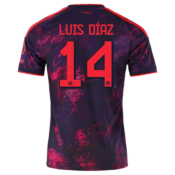 FC Bayern München Luis Díaz 14 Treći Dres 2026/27 FC Bayern München Luis Díaz 14 Treći Dres 2026/27