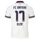FC Bayern München Michael Olise 17 Gostujući Dres 2026/27 FC Bayern München Michael Olise 17 Gostujući Dres 2026/27