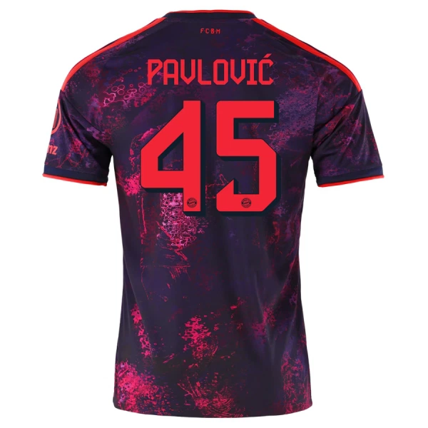 FC Bayern München Pavlovic 45 Treći Dres 2026/27 FC Bayern München Pavlovic 45 Treći Dres 2026/27