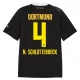 Borussia Dortmund Nico Schlotterbeck 4 Gostujući Dres 2026/27 Borussia Dortmund Nico Schlotterbeck 4 Gostujući Dres 2026/27