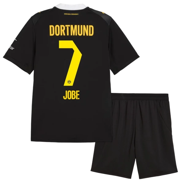 Dječji Borussia Dortmund Jobe Bellingham 7 Gostujući Dres i šorc 2026/27 Dječji Borussia Dortmund Jobe Bellingham 7 Gostujući Dres i šorc 2026/27