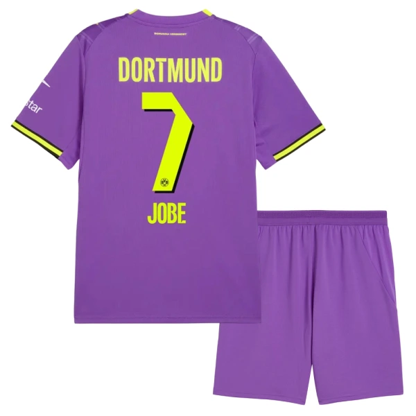 Dječji Borussia Dortmund Jobe Bellingham 7 Treći Dres i šorc 2026/27 Dječji Borussia Dortmund Jobe Bellingham 7 Treći Dres i šorc 2026/27
