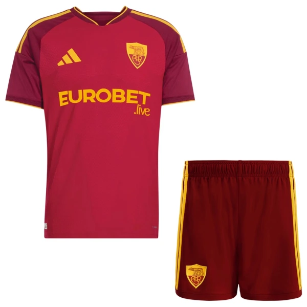 Dječji AS Roma Domaći Dres i šorc 2026/27 Dječji AS Roma Domaći Dres i šorc 2026/27