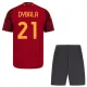 Dječji AS Roma Paulo Dybala 21 Domaći Dres i šorc 2026/27 Dječji AS Roma Paulo Dybala 21 Domaći Dres i šorc 2026/27