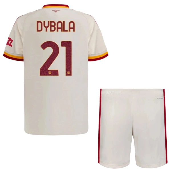 Dječji AS Roma Paulo Dybala 21 Gostujući Dres i šorc 2026/27 Dječji AS Roma Paulo Dybala 21 Gostujući Dres i šorc 2026/27