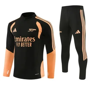 Arsenal Trening sweatshirt i hlače komplet Četvrtina Zip 2026/27 Crna