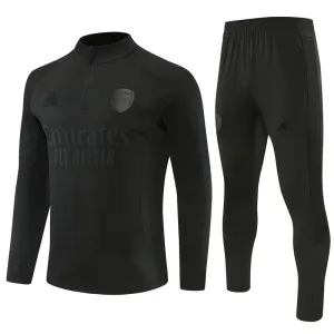 Arsenal Trening sweatshirt i hlače komplet Četvrtina Zip 2026/27 Crna