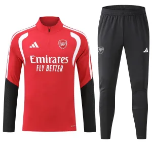 Arsenal Trening sweatshirt i hlače komplet Četvrtina Zip 2026/27 Crvena