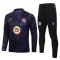 Barcelona Trening sweatshirt i hlače komplet Četvrtina Zip 2026/27 Crna