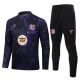 Barcelona Trening sweatshirt i hlače komplet Četvrtina Zip 2026/27 Crna Barcelona Trening sweatshirt i hlače komplet Četvrtina Zip 2026/27 Crna