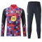 Barcelona Trening sweatshirt i hlače komplet Četvrtina Zip 2026/27 Crvena