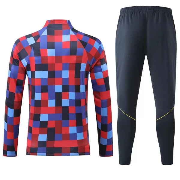 Barcelona Trening sweatshirt i hlače komplet Četvrtina Zip 2026/27 Crvena