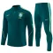 Brazil Trening sweatshirt i hlače komplet Četvrtina Zip 2026/27 Zelena
