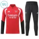 Dječji Arsenal Trening sweatshirt i hlače komplet Četvrtina Zip 2026/27 Crvena