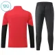 Dječji Arsenal Trening sweatshirt i hlače komplet Četvrtina Zip 2026/27 Crvena