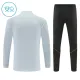 Dječji Barcelona Trening sweatshirt i hlače komplet Četvrtina Zip 2026/27 Bijela
