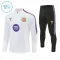 Dječji Barcelona Trening sweatshirt i hlače komplet Četvrtina Zip 2026/27 Bijela