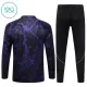Dječji Barcelona Trening sweatshirt i hlače komplet Četvrtina Zip 2026/27 Crna