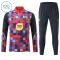 Dječji Barcelona Trening sweatshirt i hlače komplet Četvrtina Zip 2026/27 Crvena