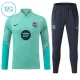 Dječji Barcelona Trening sweatshirt i hlače komplet Četvrtina Zip 2026/27 Zelena Dječji Barcelona Trening sweatshirt i hlače komplet Četvrtina Zip 2026/27 Zelena