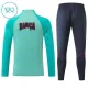 Dječji Barcelona Trening sweatshirt i hlače komplet Četvrtina Zip 2026/27 Zelena