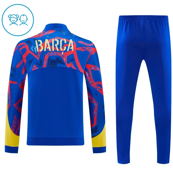 Dječji Barcelona Trenirka jakna odijelo 2026/27 Plava