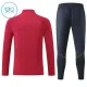 Dječji FC Barcelona Trening sweatshirt i hlače komplet Četvrtina Zip 2026/27 Crvena