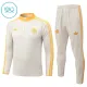 Dječji FC Bayern München Trening sweatshirt i hlače komplet Četvrtina Zip 2026/27 Bijela Dječji FC Bayern München Trening sweatshirt i hlače komplet Četvrtina Zip 2026/27 Bijela