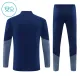 Dječji FC Bayern München Trening sweatshirt i hlače komplet Četvrtina Zip 2026/27 Plava