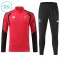 Dječji Manchester United Trening sweatshirt i hlače komplet Četvrtina Zip 2026/27 Crvena