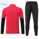 Dječji Manchester United Trening sweatshirt i hlače komplet Četvrtina Zip 2026/27 Crvena
