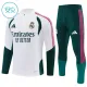 Dječji Real Madrid Trening sweatshirt i hlače komplet Četvrtina Zip 2026/27 Bijela