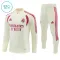 Dječji Real Madrid Trening sweatshirt i hlače komplet Četvrtina Zip 2026/27 Bijela