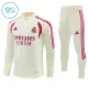 Dječji Real Madrid Trening sweatshirt i hlače komplet Četvrtina Zip 2026/27 Bijela