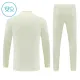 Dječji Real Madrid Trening sweatshirt i hlače komplet Četvrtina Zip 2026/27 Bijela