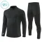 Dječji Real Madrid Trening sweatshirt i hlače komplet Četvrtina Zip 2026/27 Crna