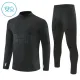 Dječji Real Madrid Trening sweatshirt i hlače komplet Četvrtina Zip 2026/27 Crna Dječji Real Madrid Trening sweatshirt i hlače komplet Četvrtina Zip 2026/27 Crna