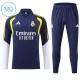 Dječji Real Madrid Trening sweatshirt i hlače komplet Četvrtina Zip 2026/27 Plava
