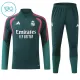 Dječji Real Madrid Trening sweatshirt i hlače komplet Četvrtina Zip 2026/27 Zelena Dječji Real Madrid Trening sweatshirt i hlače komplet Četvrtina Zip 2026/27 Zelena