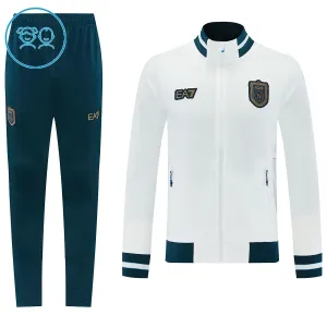 Dječji SSC Napoli Trenirka jakna odijelo 2026/27 Bijela