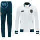 Dječji SSC Napoli Trenirka jakna odijelo 2026/27 Bijela Dječji SSC Napoli Trenirka jakna odijelo 2026/27 Bijela