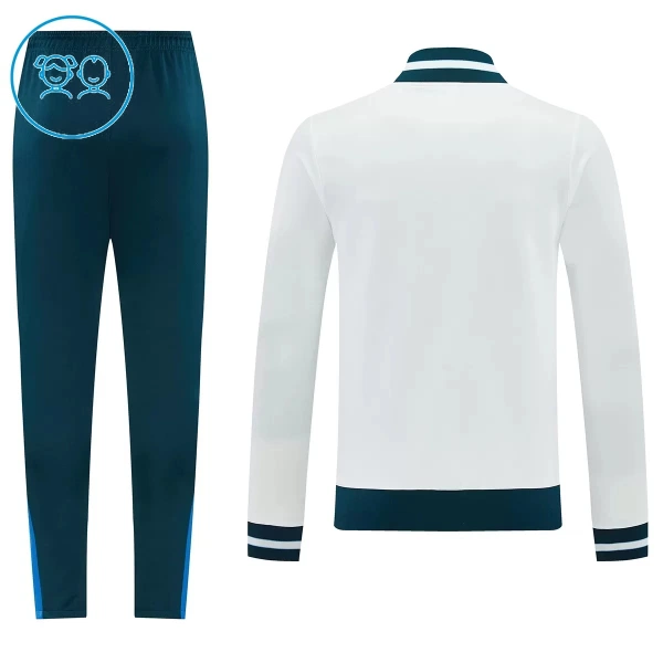 Dječji SSC Napoli Trenirka jakna odijelo 2026/27 Bijela