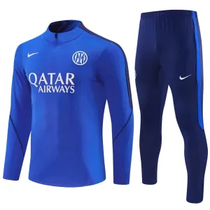 Inter Milan Trening sweatshirt i hlače komplet Četvrtina Zip 2026/27 Plava