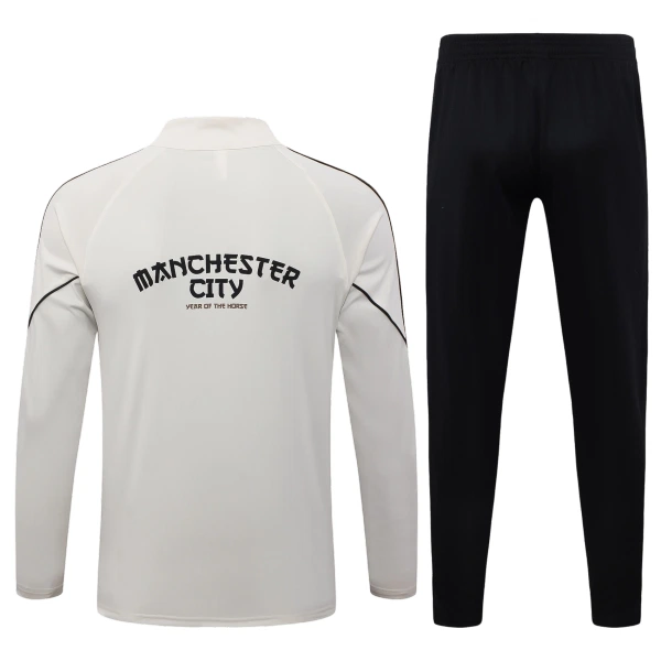 Manchester City Trening sweatshirt i hlače komplet Četvrtina Zip 2026/27 Siva